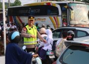 Kapolres Palopo Turun Langsung Atur Lalu Lintas di Kawasan Taman I Love Palopo
