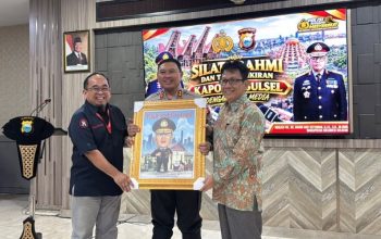 Temui Kapolda Sulsel, Suwardi Thahir Tegaskan Komitmen PWI Kawal Program Kepolisian