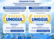 Program Studi Pendidikan Bahasa Inggris Universitas Muhammadiyah Palopo Raih Akreditasi UNGGUL