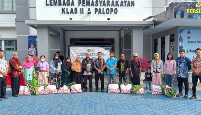 Tak Hanya Membina Warga Binaan, Lapas Palopo Juga Peduli Keluarga Mereka