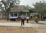 Kapolsek Wara Utara Jadi Pembina Upacara di SMPN 5 Palopo, Ingatkan Siswa Jauhi Bullying dan Narkoba